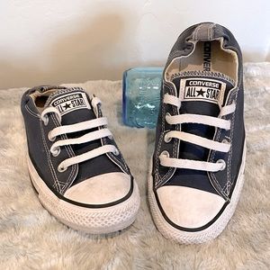 Slip on Slate Blue CONVERSE. Good condition 8.5